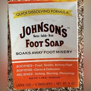 Johnson's Foot Soap - Quick Dissolving Formula
